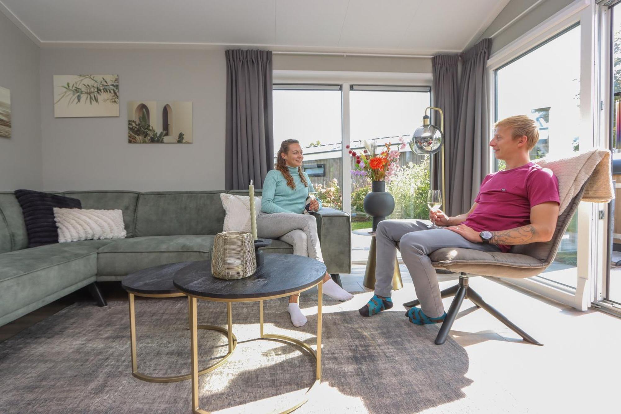 בידינגהאוזן Wellness Chalet Veluwemeer מראה חיצוני תמונה